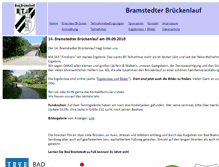 Tablet Screenshot of bramstedter-brueckenlauf.de